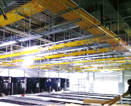 Fiber cable tray system Fiber cable tray system